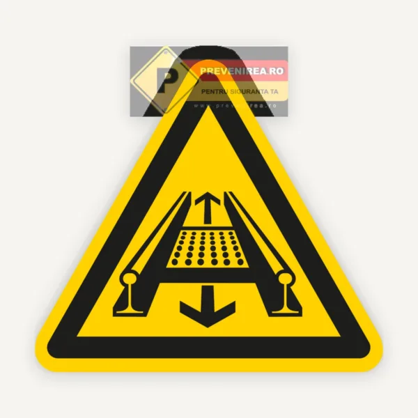 Etichete de Avertizare Industrială pentru Șantier - Siguranță și Conformitate Garantată