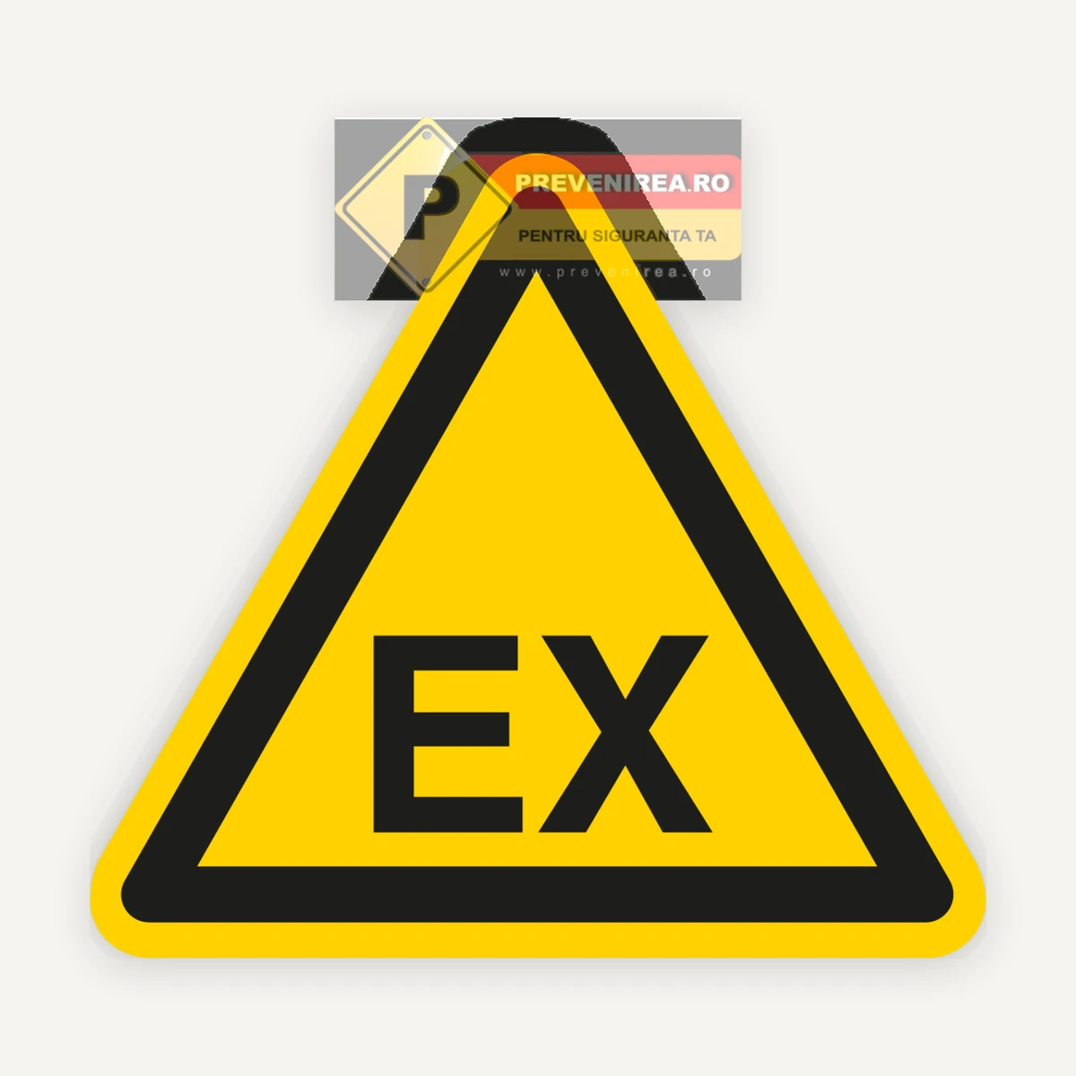 Etichetă de Siguranță ATEX pentru Zone cu Atmosfere Explozive
