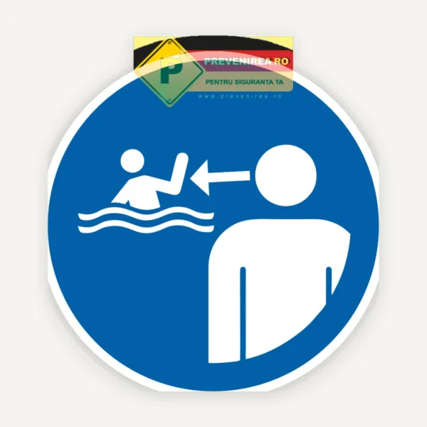 Etichete Salvamari - Instrucțiuni Rapide pentru Primul Ajutor în Caz de Înec
