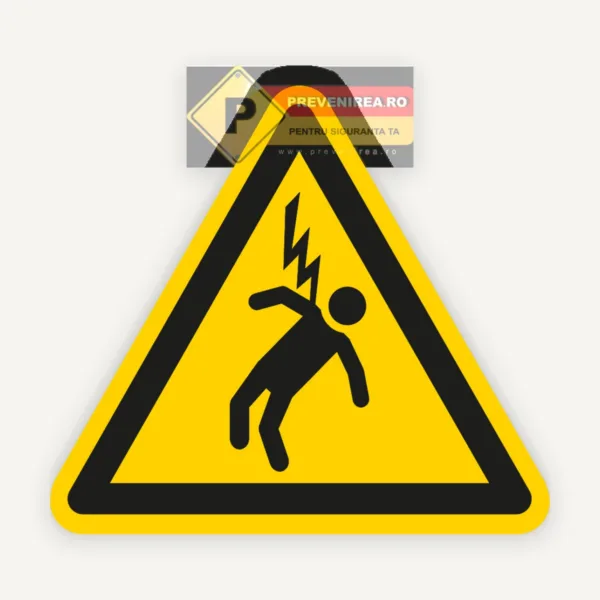 Etichete Pericol de Electrocutare - Protecție și Prevenție la Locul de Muncă | Siguranță Garantată