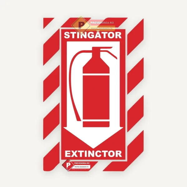 indicator pentru Stingător Extinctor
