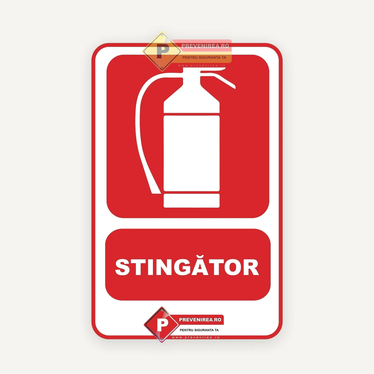 Indicator pentru Amplasarea Stingătorului de Incendiu