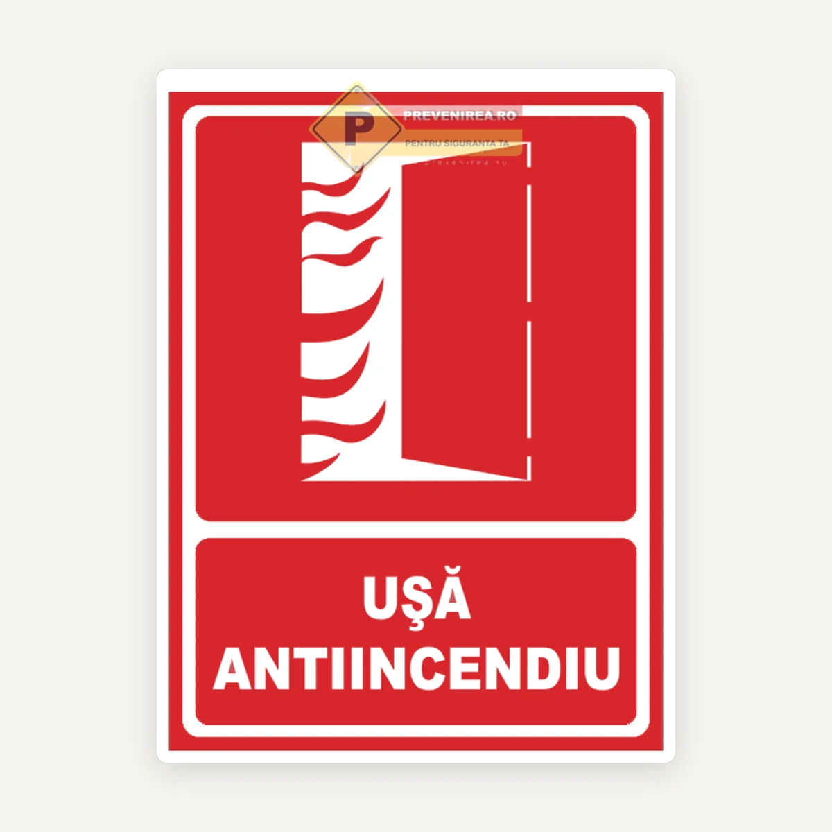 Indicator de Semnalizare pentru Uși Antiincendiu
