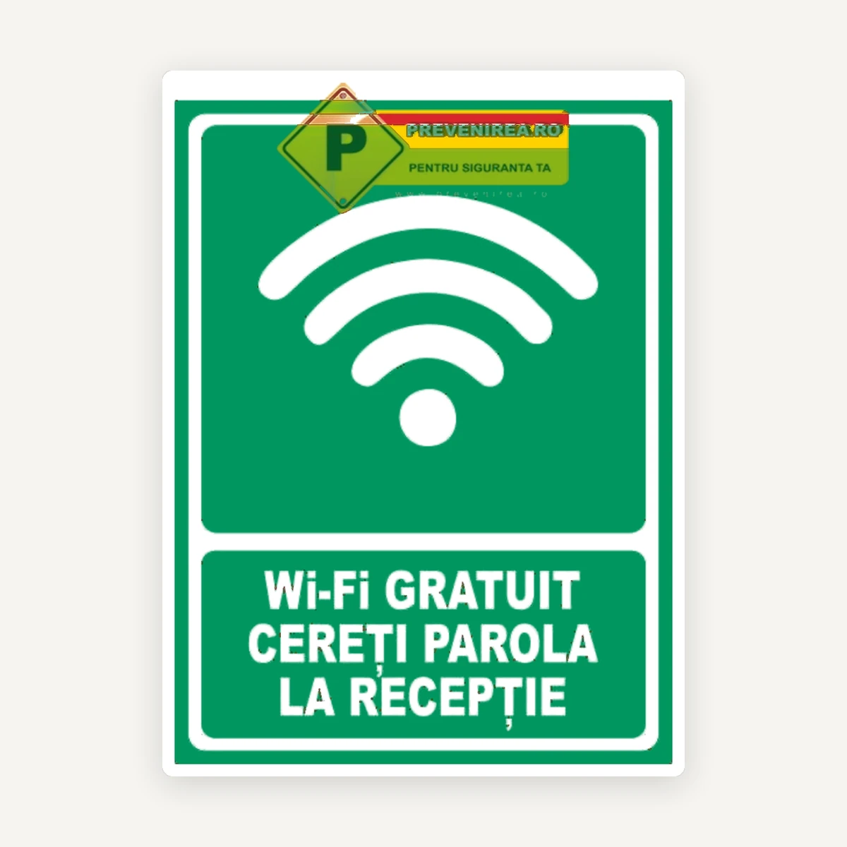 Indicator Wi-Fi Gratuit - Cereți Parola la Recepție