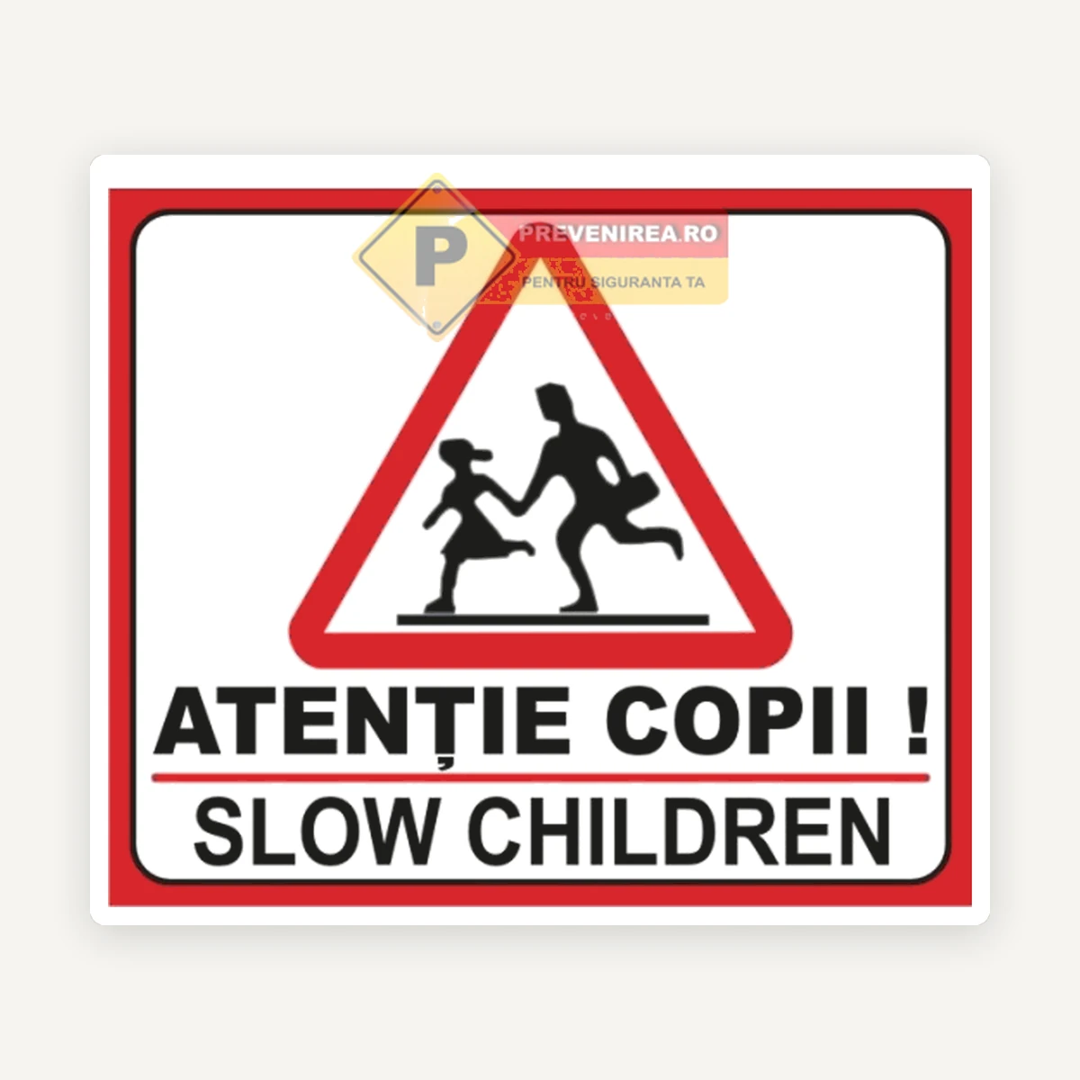 Indicator Atenție Copii - Slow Children
