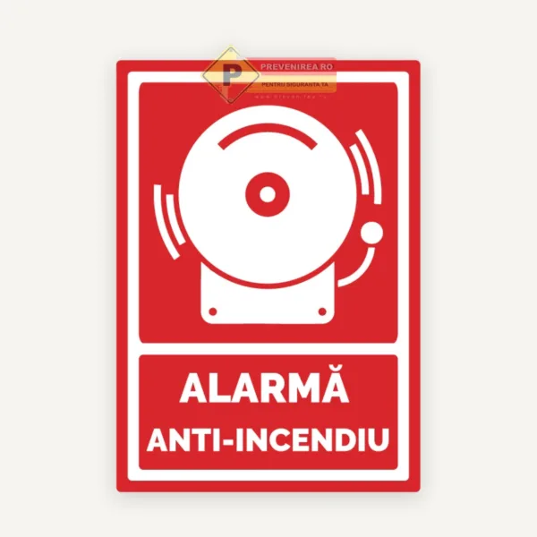 Indicatoare de Siguranță pentru alarmă Anti-Incendiu