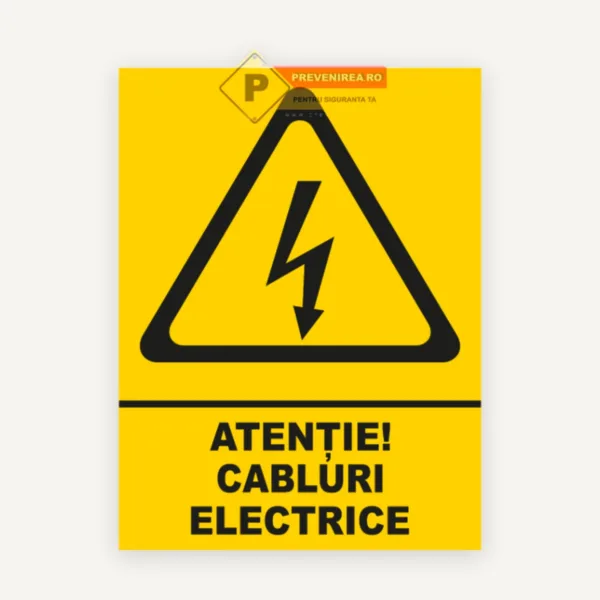 Indicator Cablu Electric - Semnalizare pentru Identificarea Cablurilor