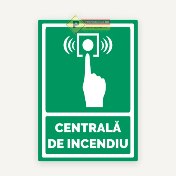 Indicator pentru Centrală de Incendiu - Panou de Semnalizare PSI