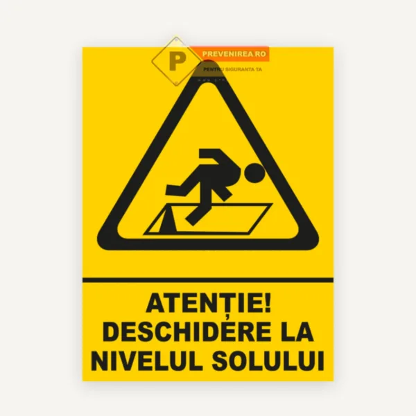 Indicator deschiderea la nivelul solului