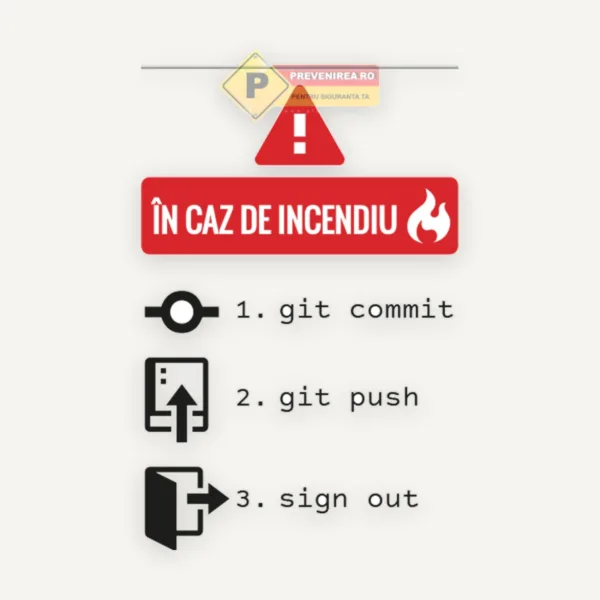 Indicator in caz de incendiu