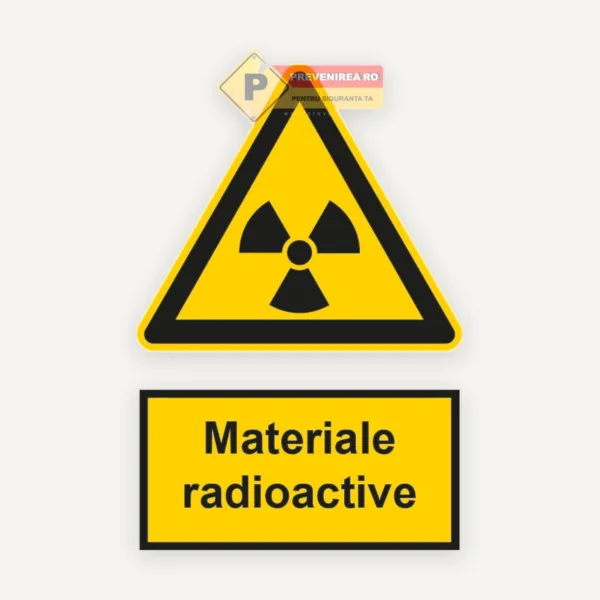 Indicator materiale radioactive