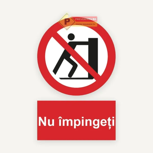 Indicator nu impingeti