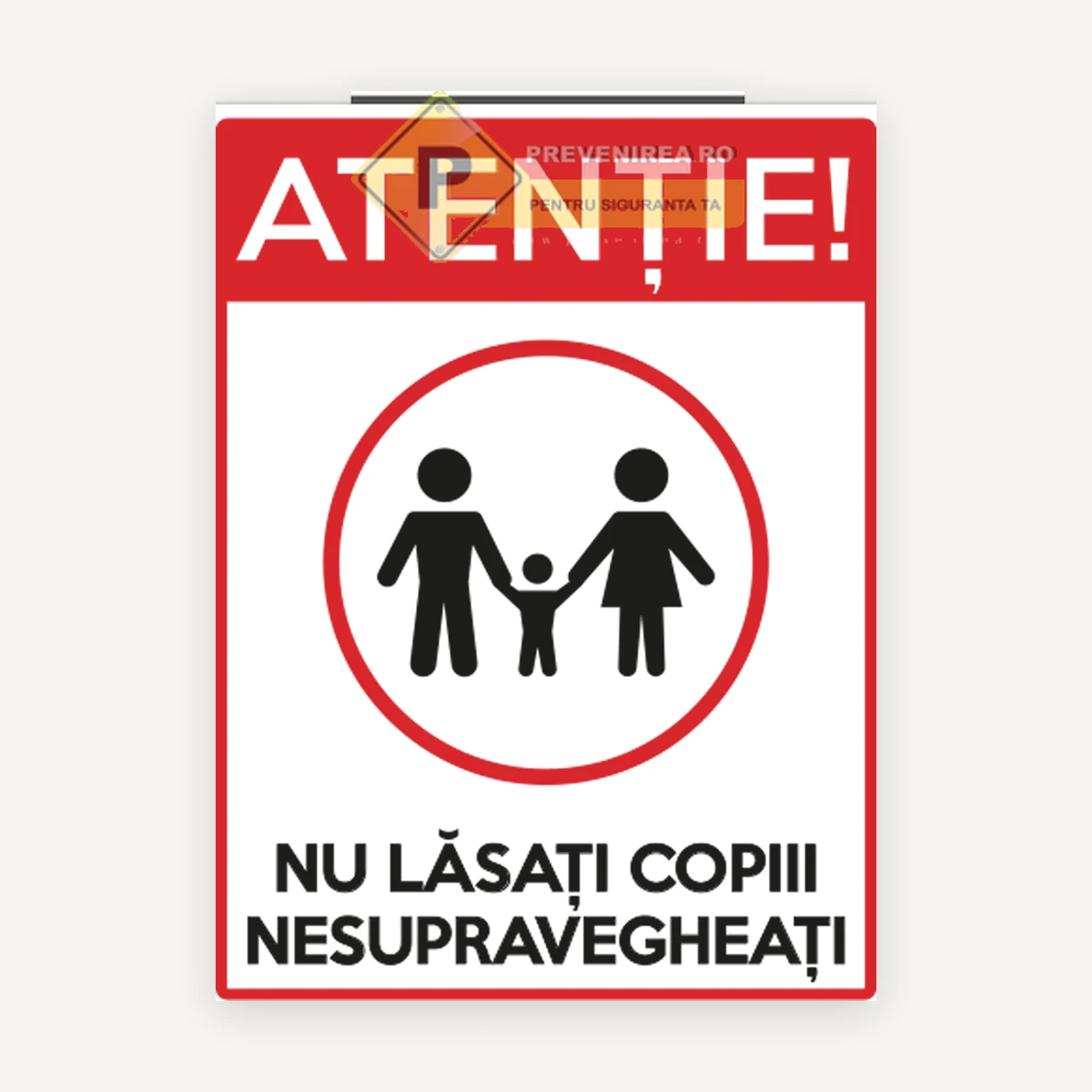 indicator nu lasa copii nesupravegheati