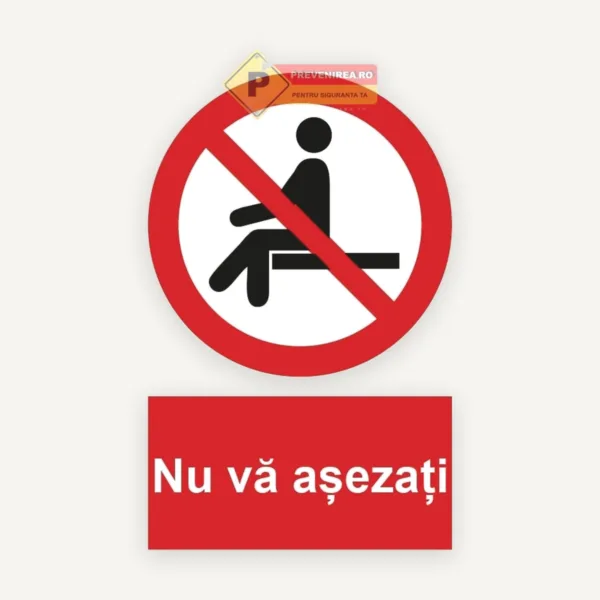 Indicator nu va asezati