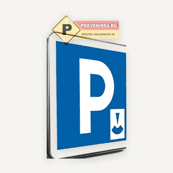 Indicator parcare speciala
