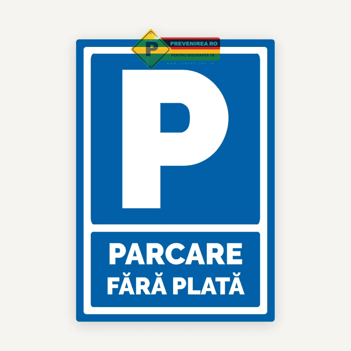 Indicator parcari fara plata