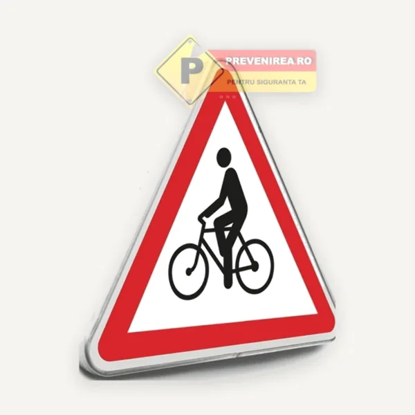 Indicator pentru avertizare biciclisti