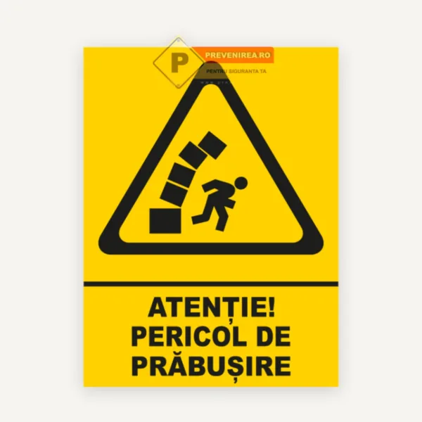 Indicator pentru avertizare prabusire