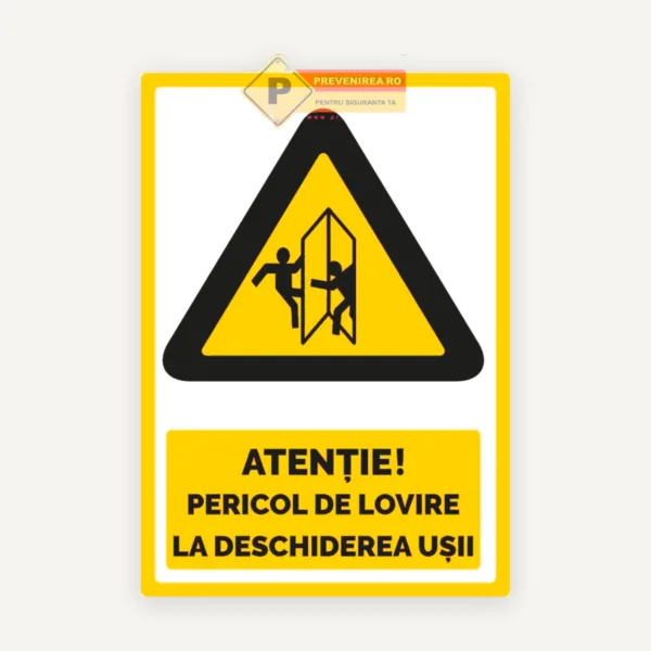 Indicator pentru avertizarea usilor
