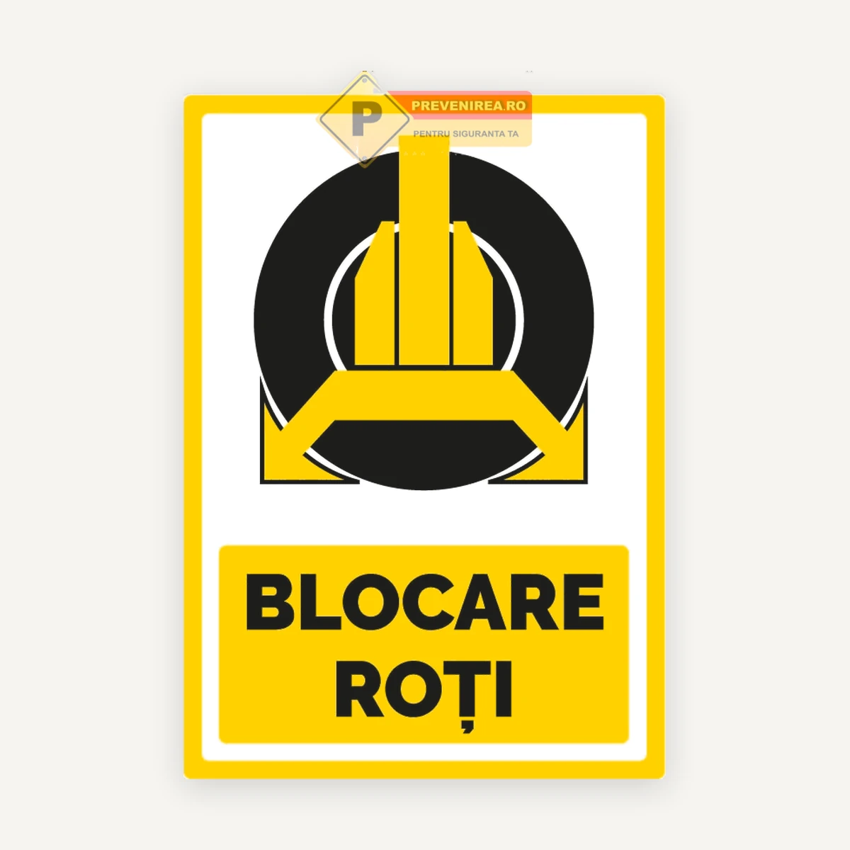 Indicator pentru blocarea rotilor