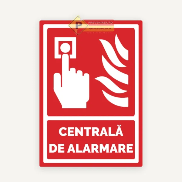 Indicator pentru centrala de alarma