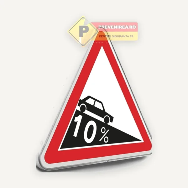 Indicator pentru coborare periculoasa