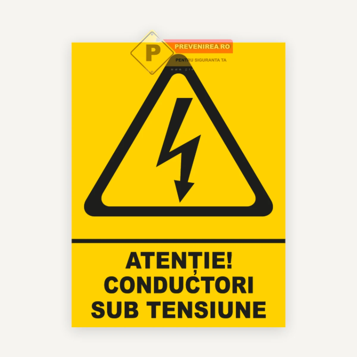 Indicator pentru conductor metalic sub tensiune