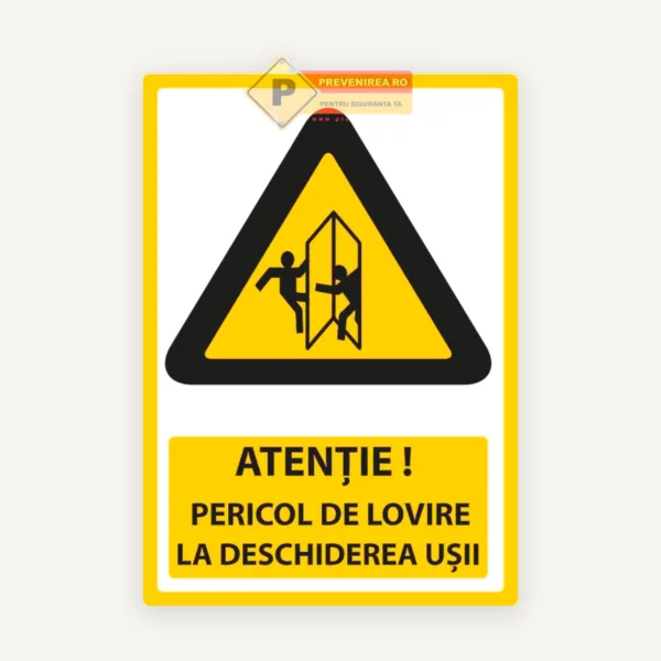 Indicator pentru deschidere usii