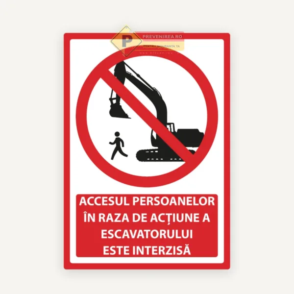 Indicator pentru excavator