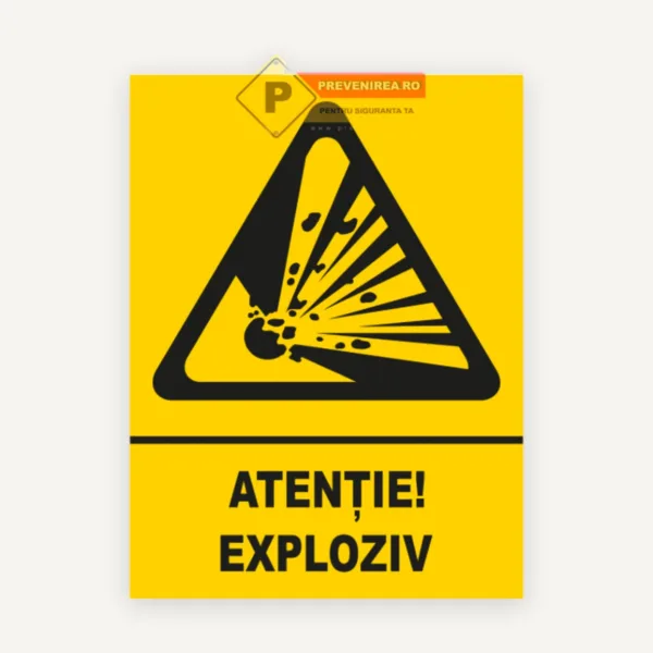 Indicator pentru exploziv