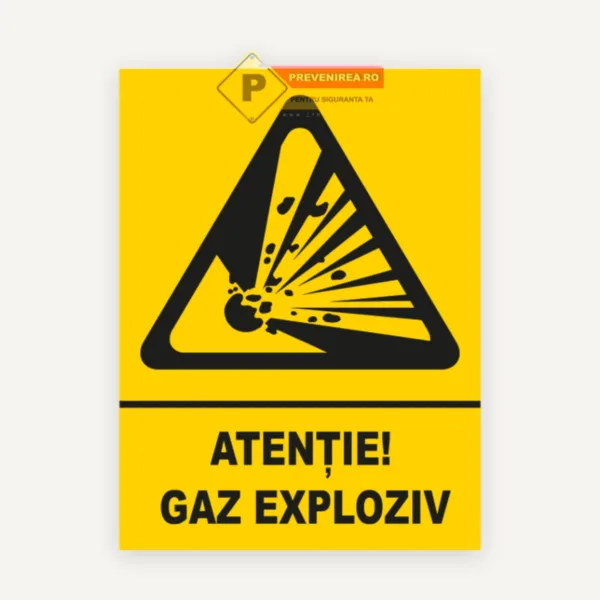 Indicator pentru gaz exploziv