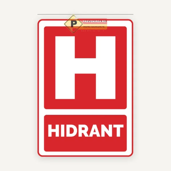 Indicator pentru hidranti