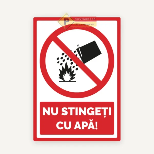 Indicator pentru interzicere