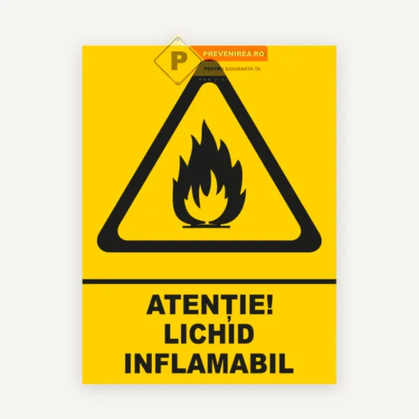 Indicator pentru lichid inflamabil