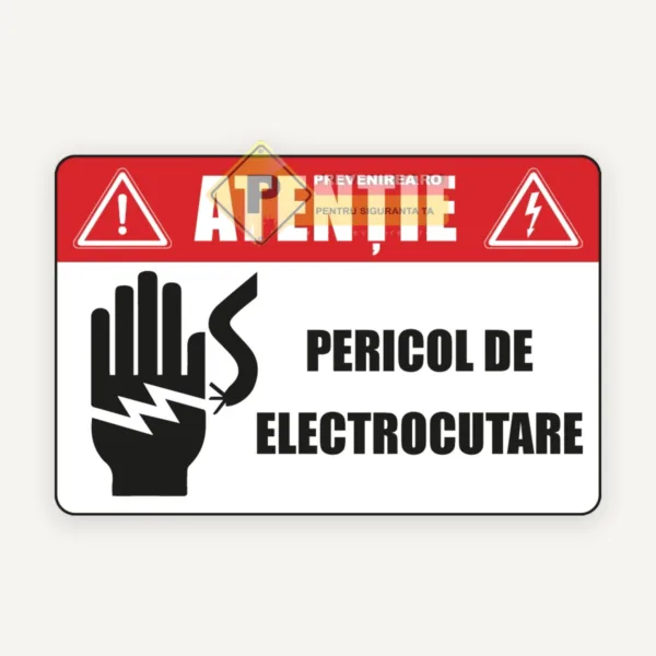 Indicator pentru lucrări sub tensiune