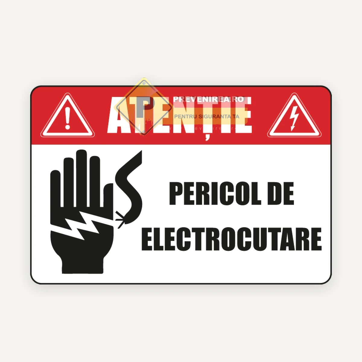 Indicator pentru lucrări sub tensiune