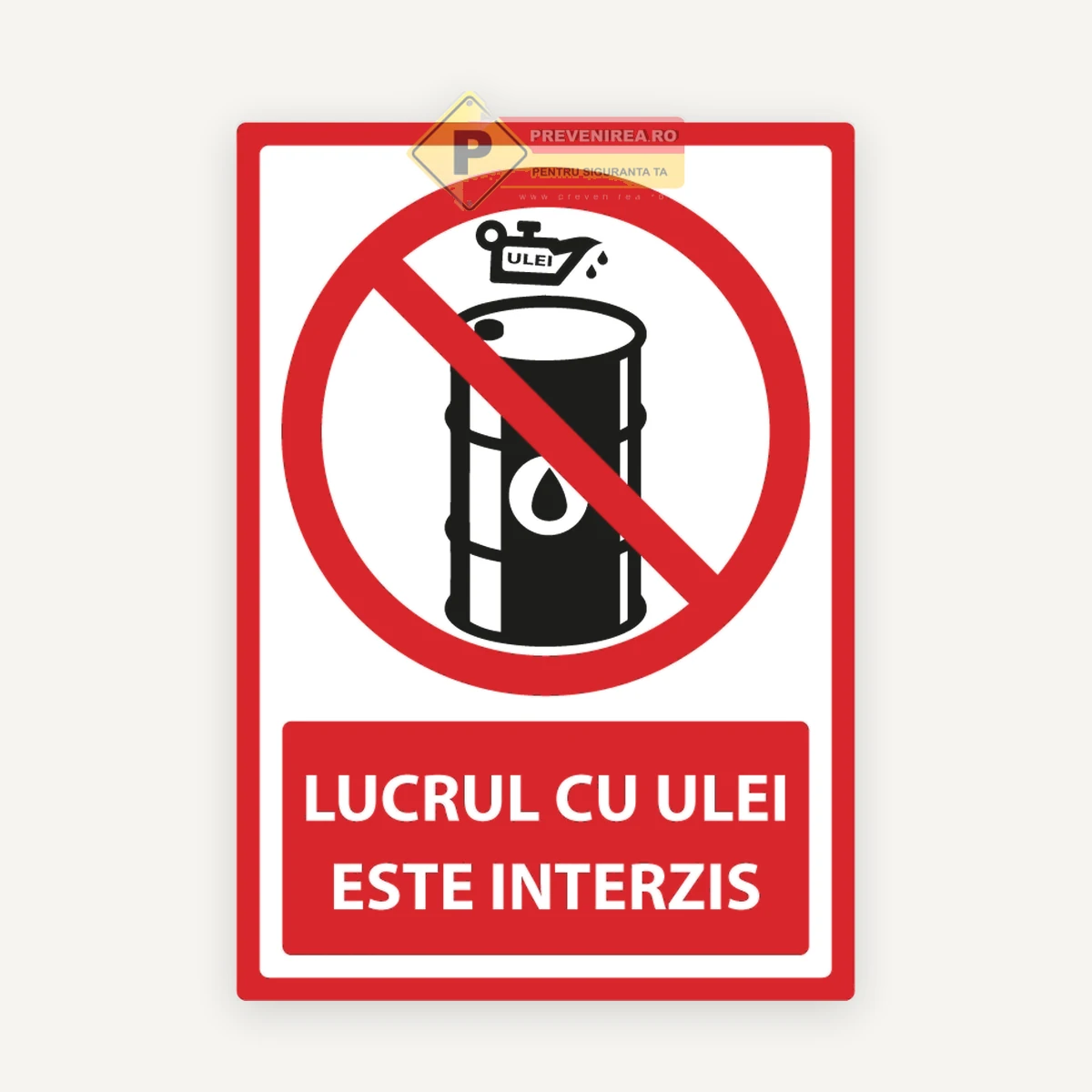 Indicator pentru lucru cu uleiul