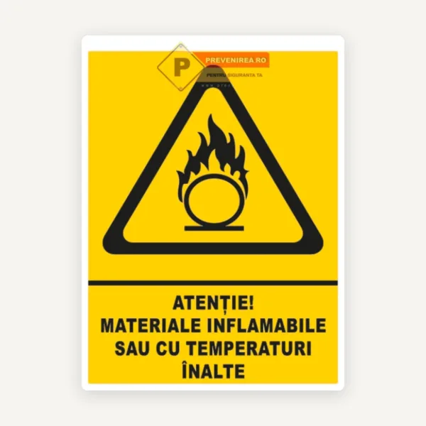 Indicator pentru material inflamabil