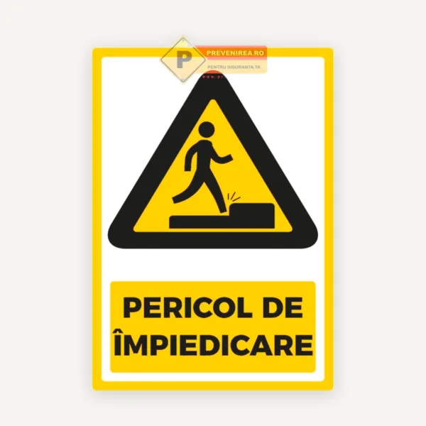 Indicator pentru pericol de impiedicare