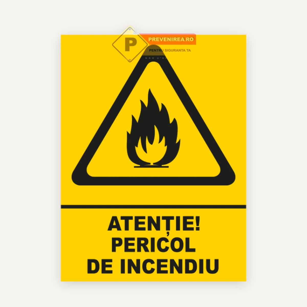 Indicator pentru pericole de incendii