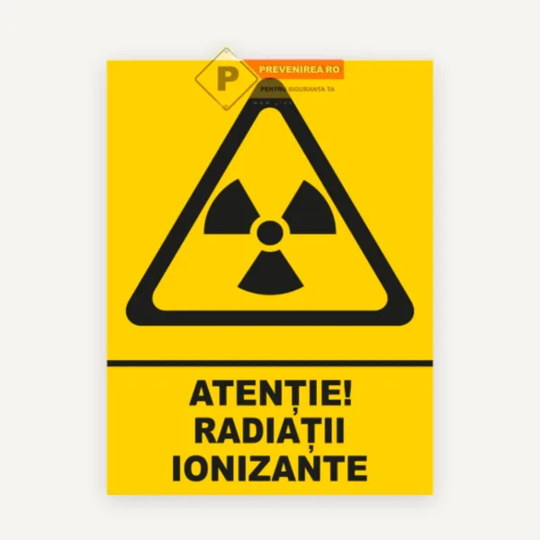 Indicator pentru radiatii ionizante