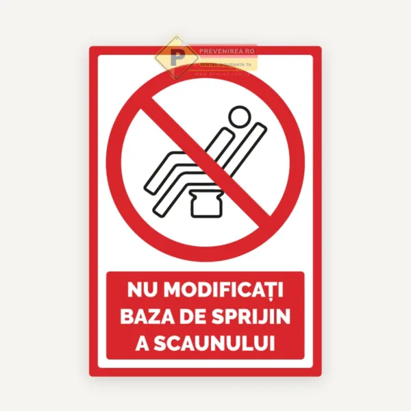 Indicator pentru scaune