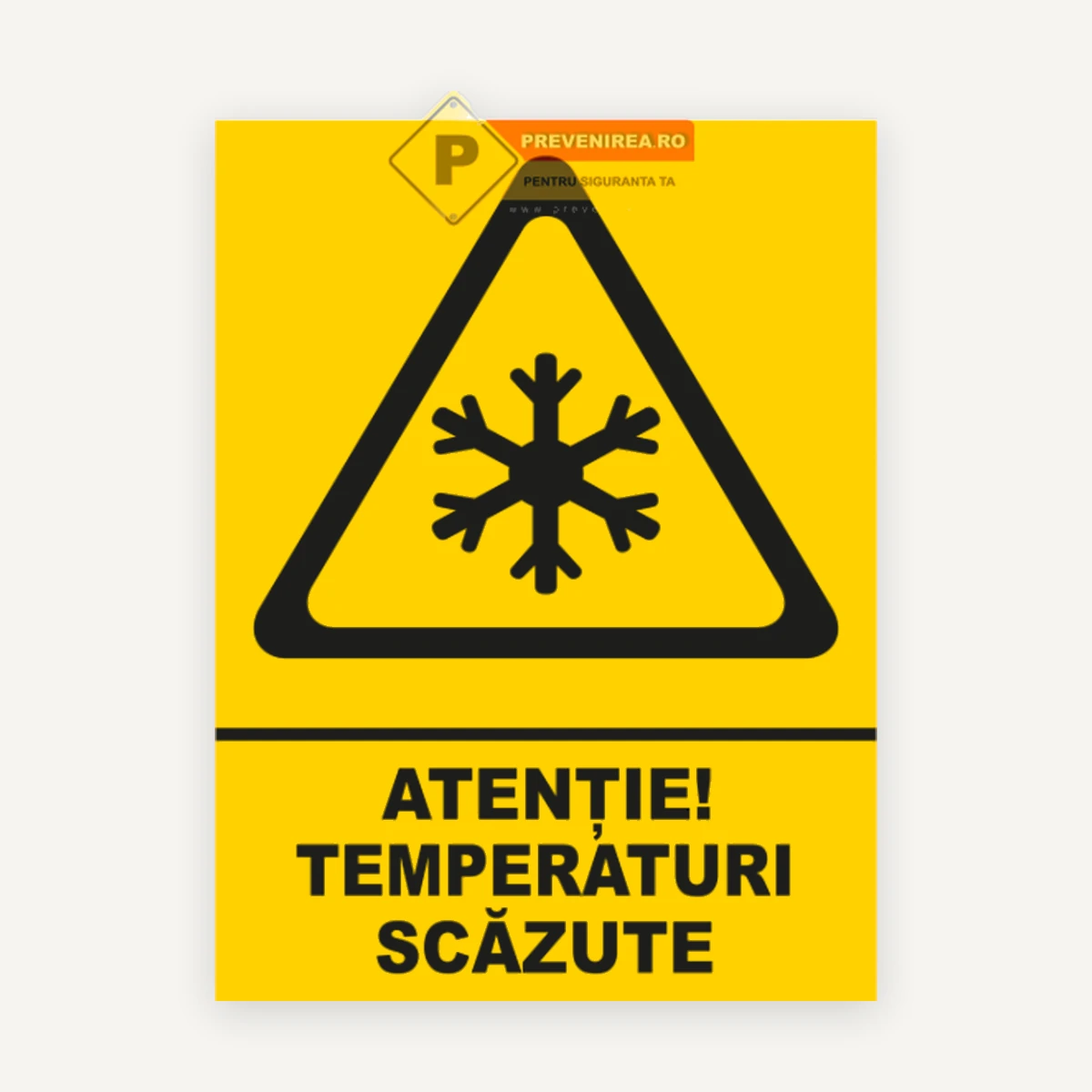 Indicator pentru temperaturi scazute