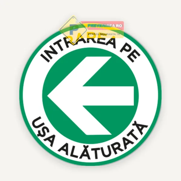 Indicator pentru usa din stanga