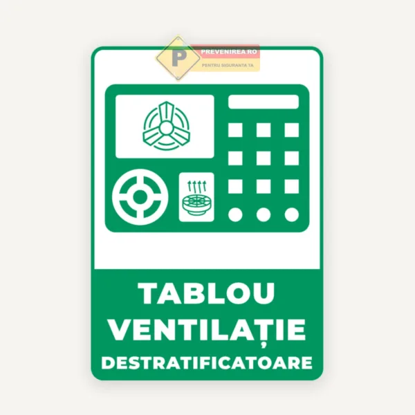 Indicator pentru ventilatie