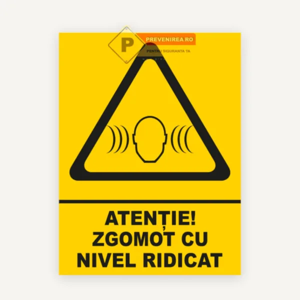 Indicator pentru zgomot ridicat