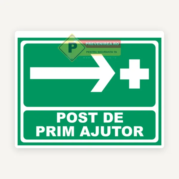 Indicator post de prim ajutor