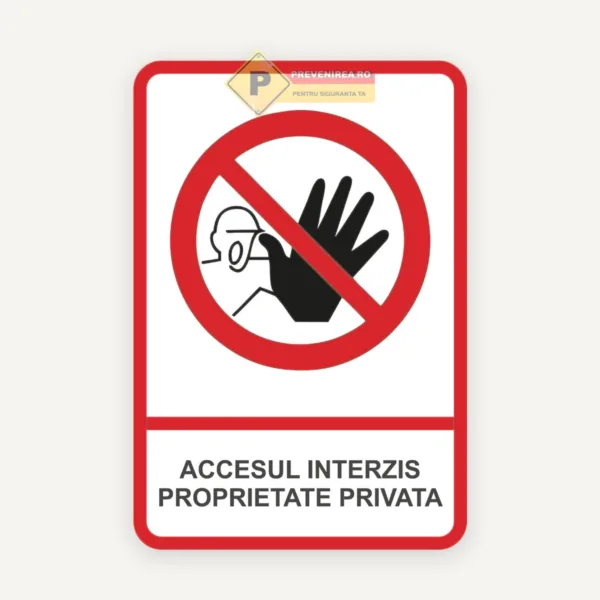 Indicator special pentru proprietati private