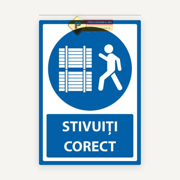 Indicator stivuiti corect