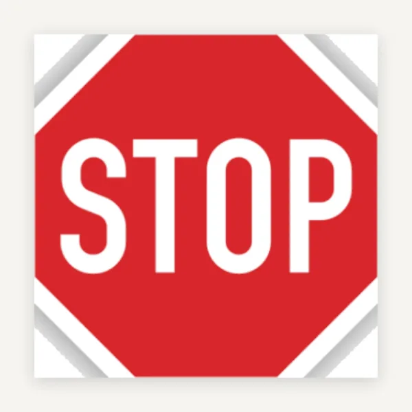 Indicator stop